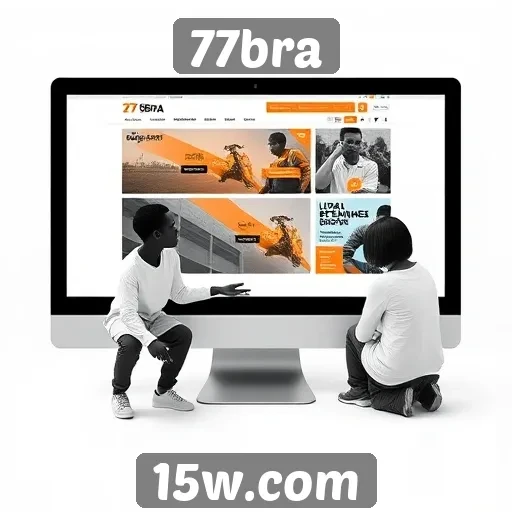 Acessibilidade do site 77bra é destacada